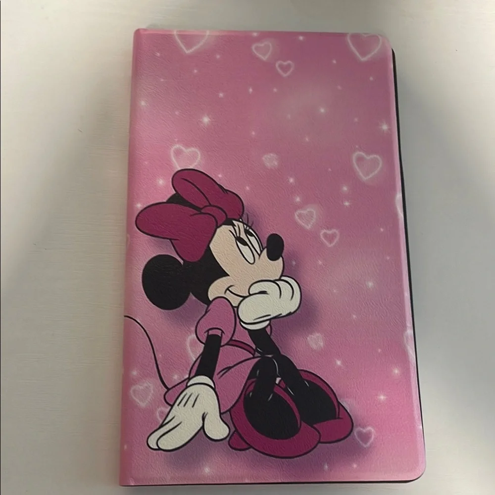 Disney Minnie Mouse Heart Design Tablet Cover - Pink